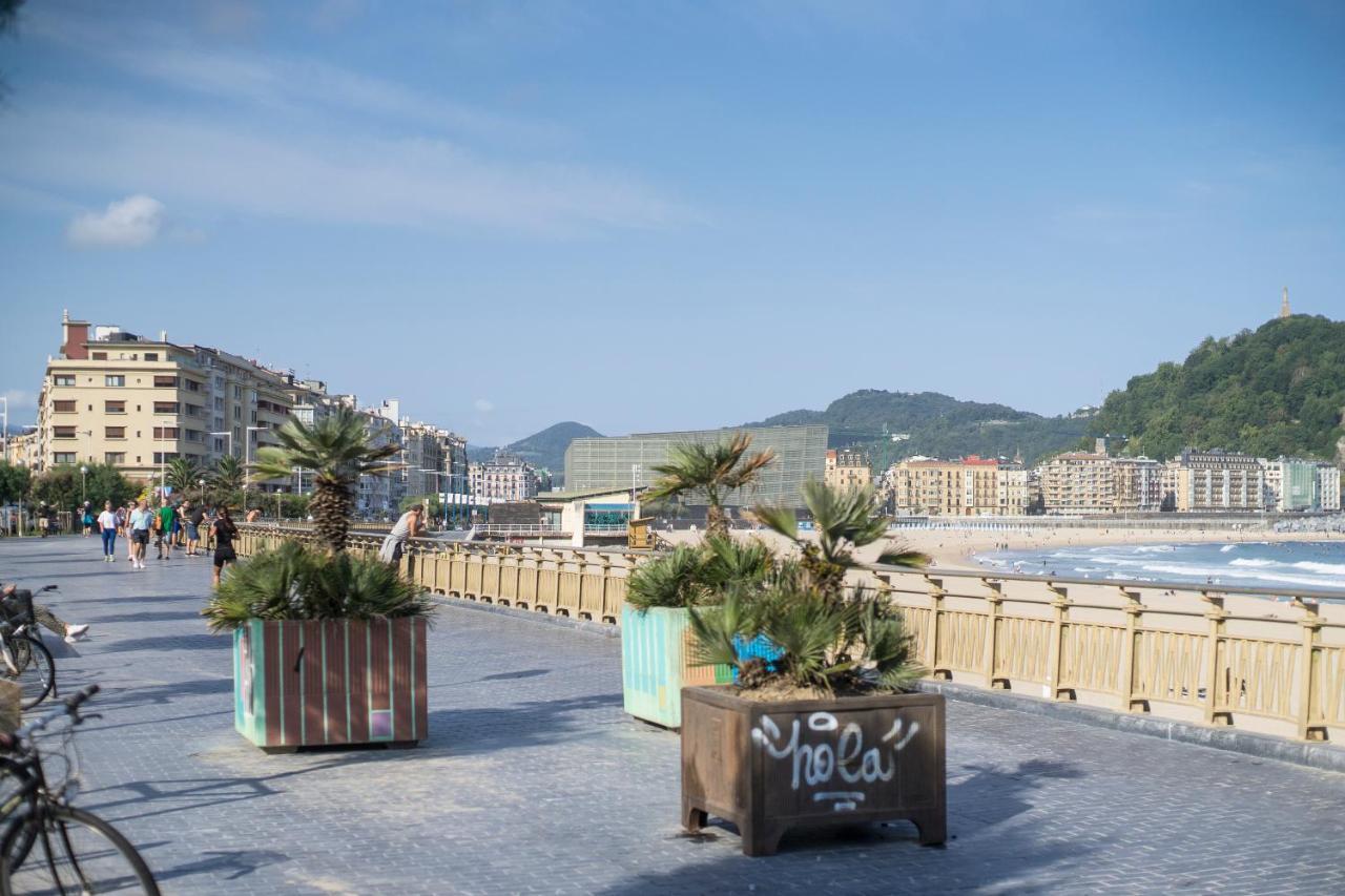 Sagues Beach Apartment 산세바스티안 외부 사진