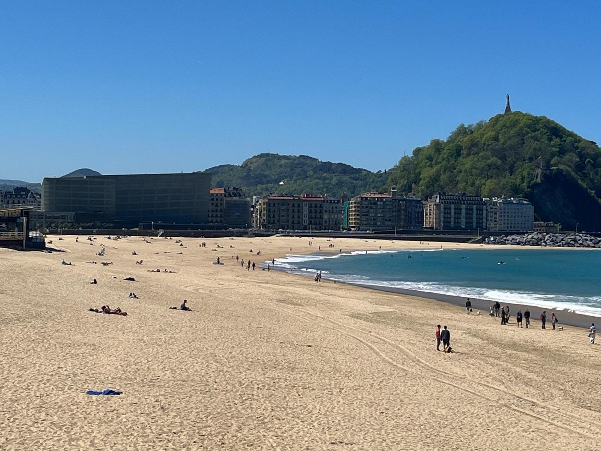 Sagues Beach Apartment 산세바스티안 외부 사진