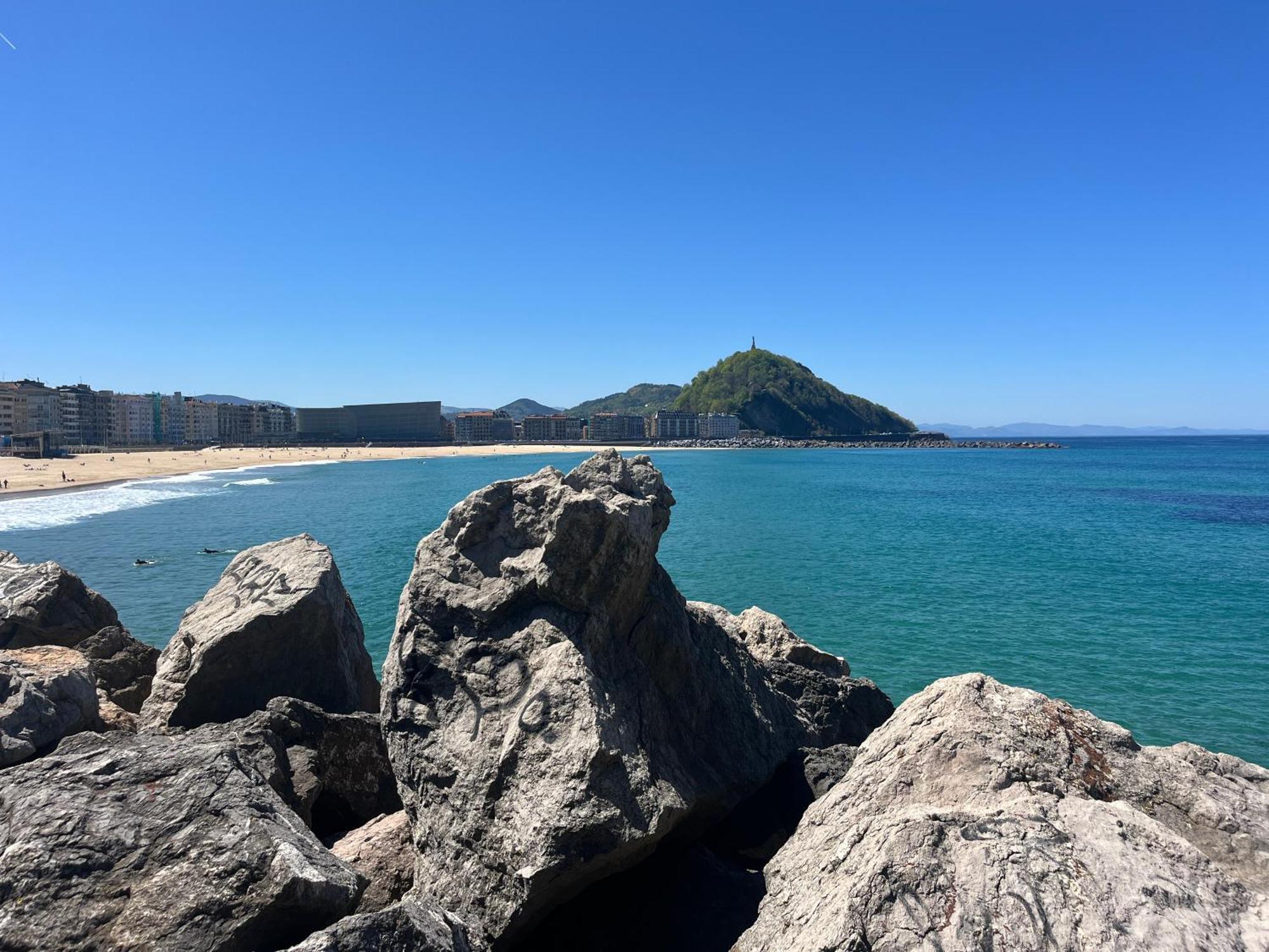 Sagues Beach Apartment 산세바스티안 외부 사진