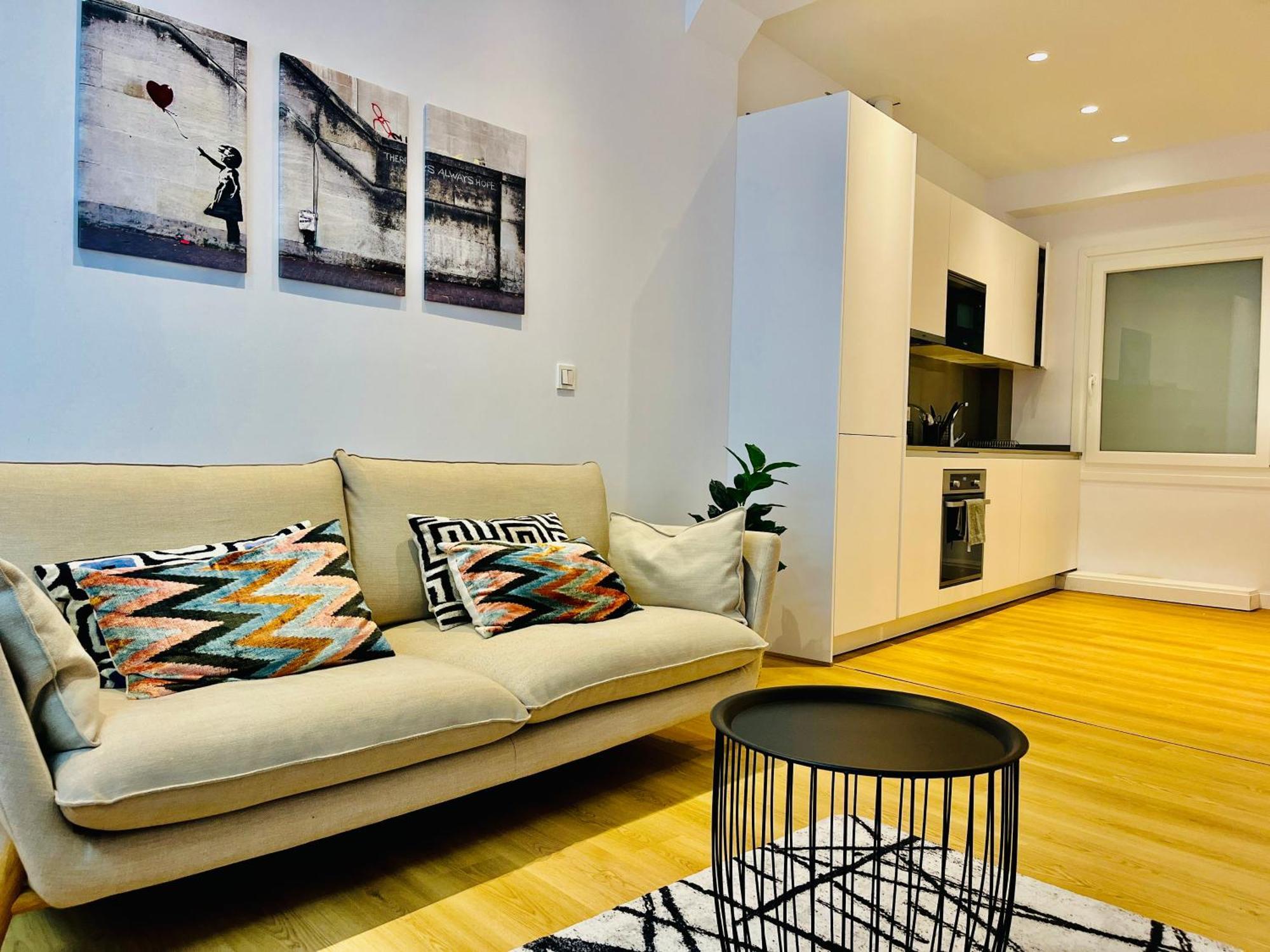 Sagues Beach Apartment 산세바스티안 외부 사진